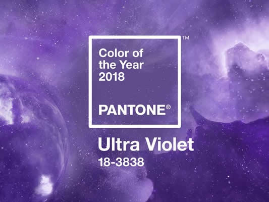Color Pantone 2018: Ultra Violet