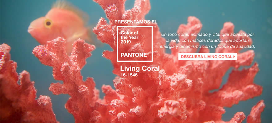 Color Pantone 2019: Living Coral