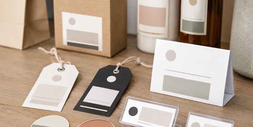 Cómo diseñar etiquetas de precio profesionales y qué formatos elegir