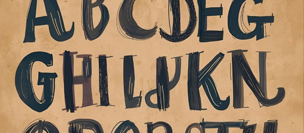 ¿Cómo hacer una letra bonita en mayúsculas?