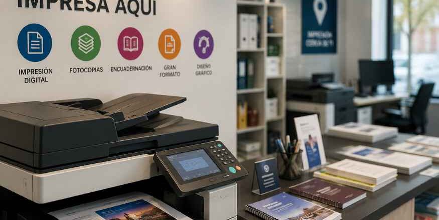 Reprografía cerca de ti: qué servicios incluye y cómo elegir proveedor